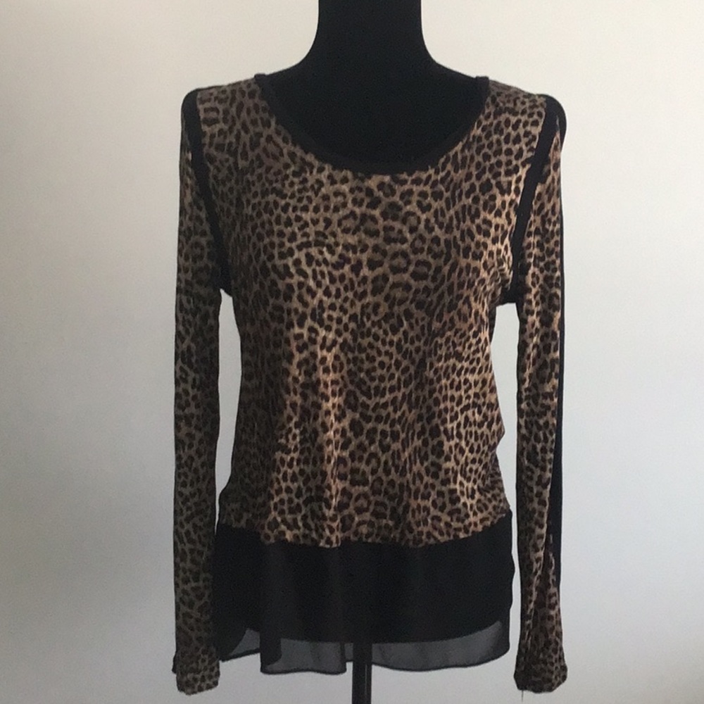 Michael Kors Leopard Top
